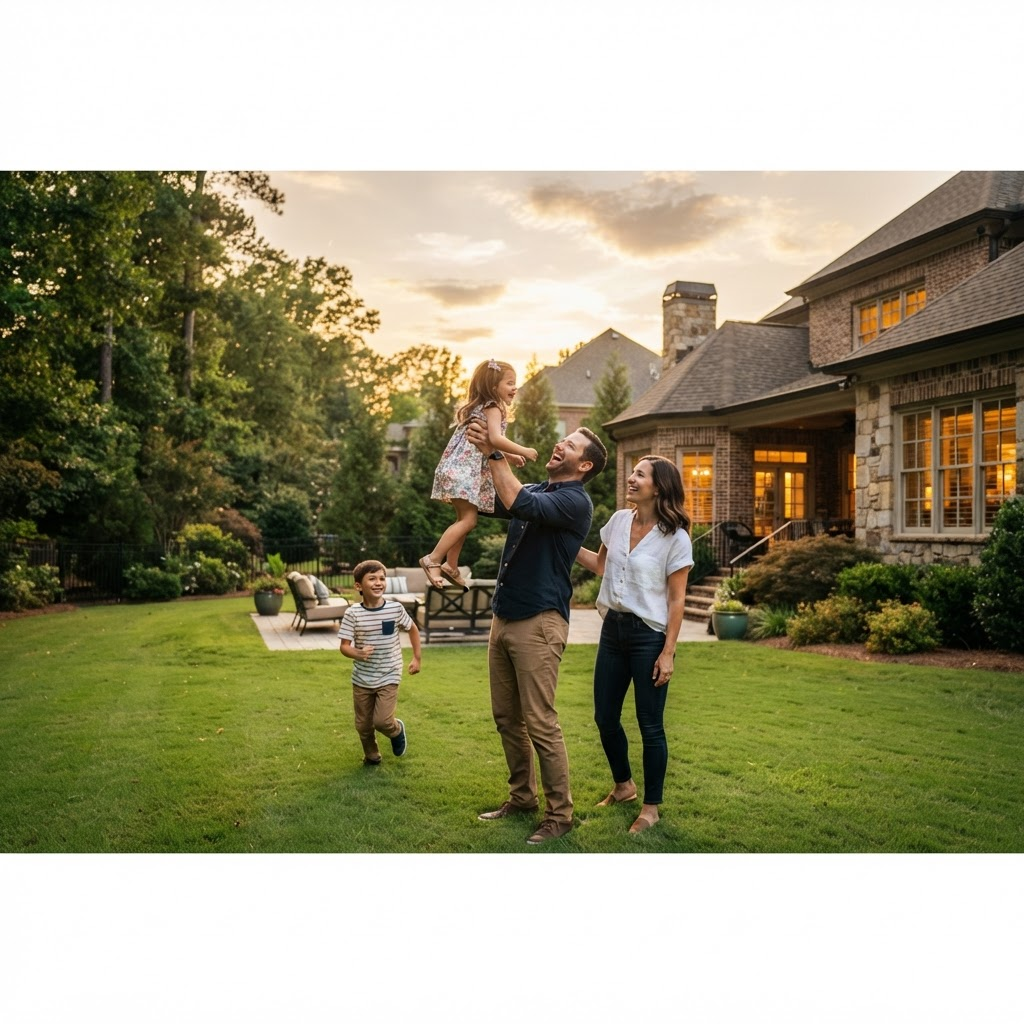 A family enjoying the safety of their home thanks to Am2pm